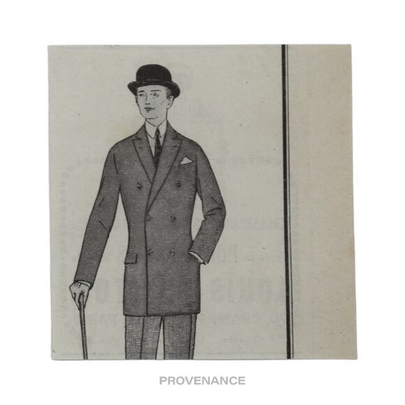 🔴 Louis Vuitton Antique Vintage Newsprint Ad - PORTE-HABITS - Picture 4 of 6